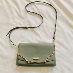 Kate Spade Olive Green Crossbody Purse